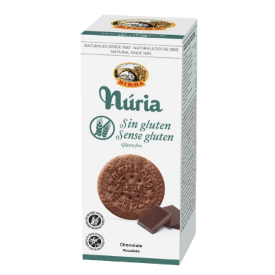 Galletas de Chocolate Sin Gluten 140g Nuria