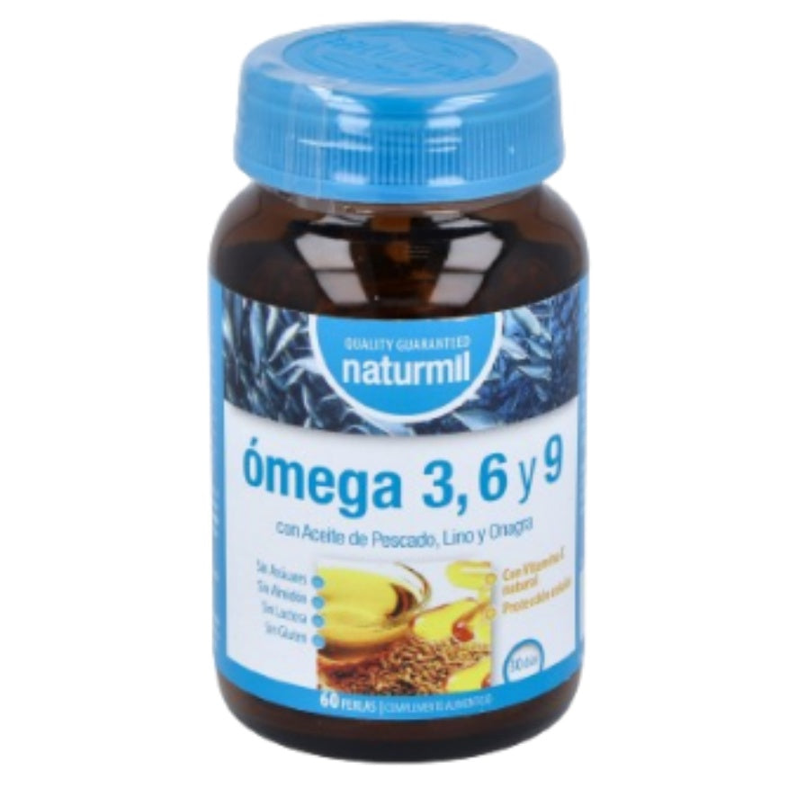 Aceite Pescado Omega-3 60 perlas Naturmil