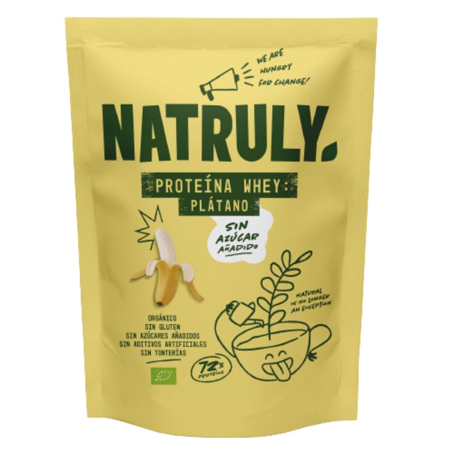 Proteina Whey Platano Bio 350g Natruly