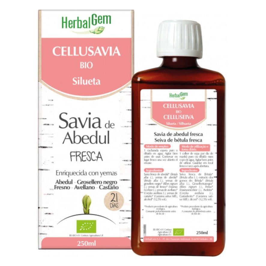 Savia Abedul Cellusavia Bio 250ml Herbalgem