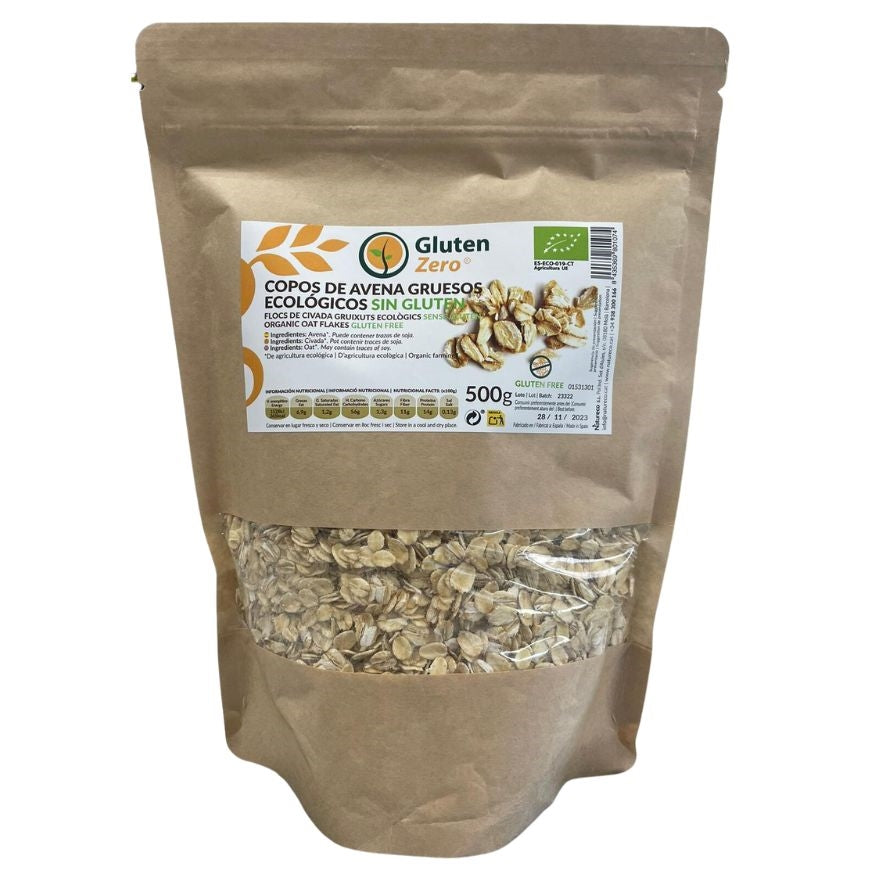 Copos Avena Gruesos Eco SinGluten 500g Gluten Zero