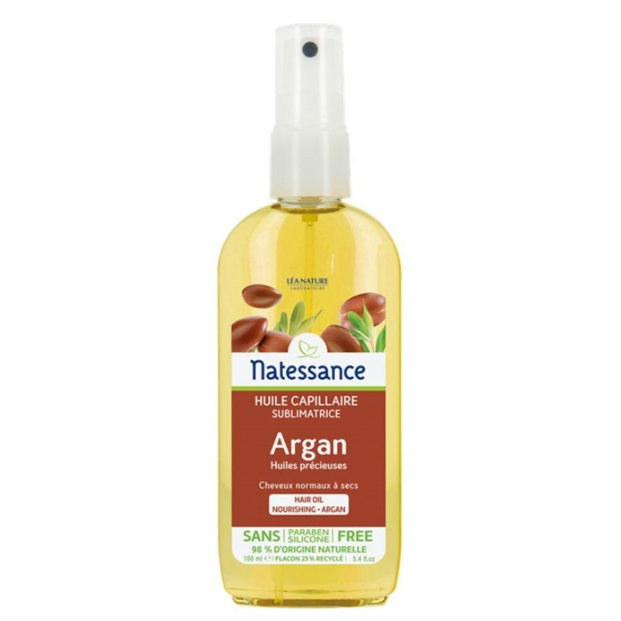 Aceite Capilar Embellecedor Argan Bio 160ml Natessance