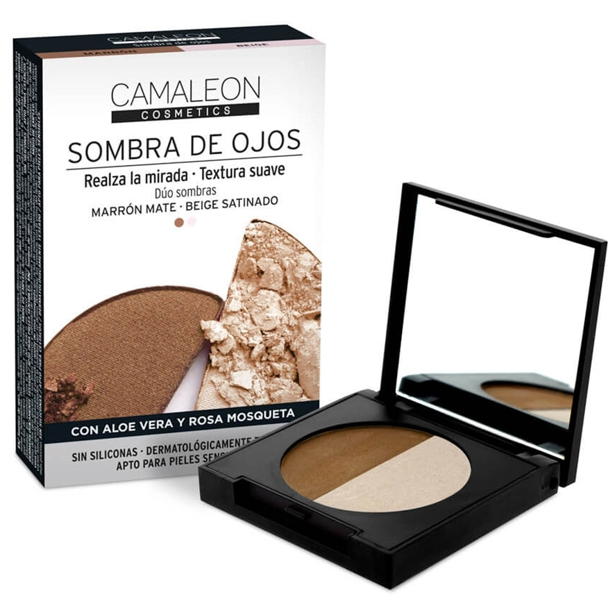 Sombras Marron-Beige 1ud Camaleon