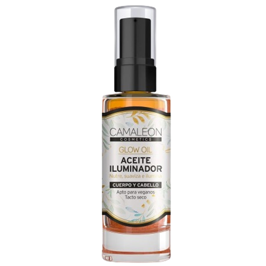 Aceite Iluminador Cuerpo Y Cabello 30ml Camaleon