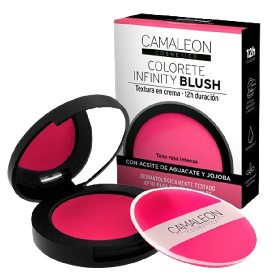 Frambuesa Colorete Infinity Blush 3g Camaleon