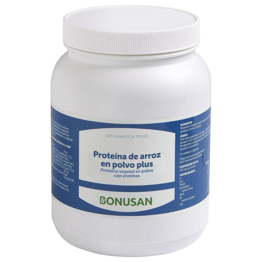 Proteina de Arroz en Polvo Plus 500g Bonusan