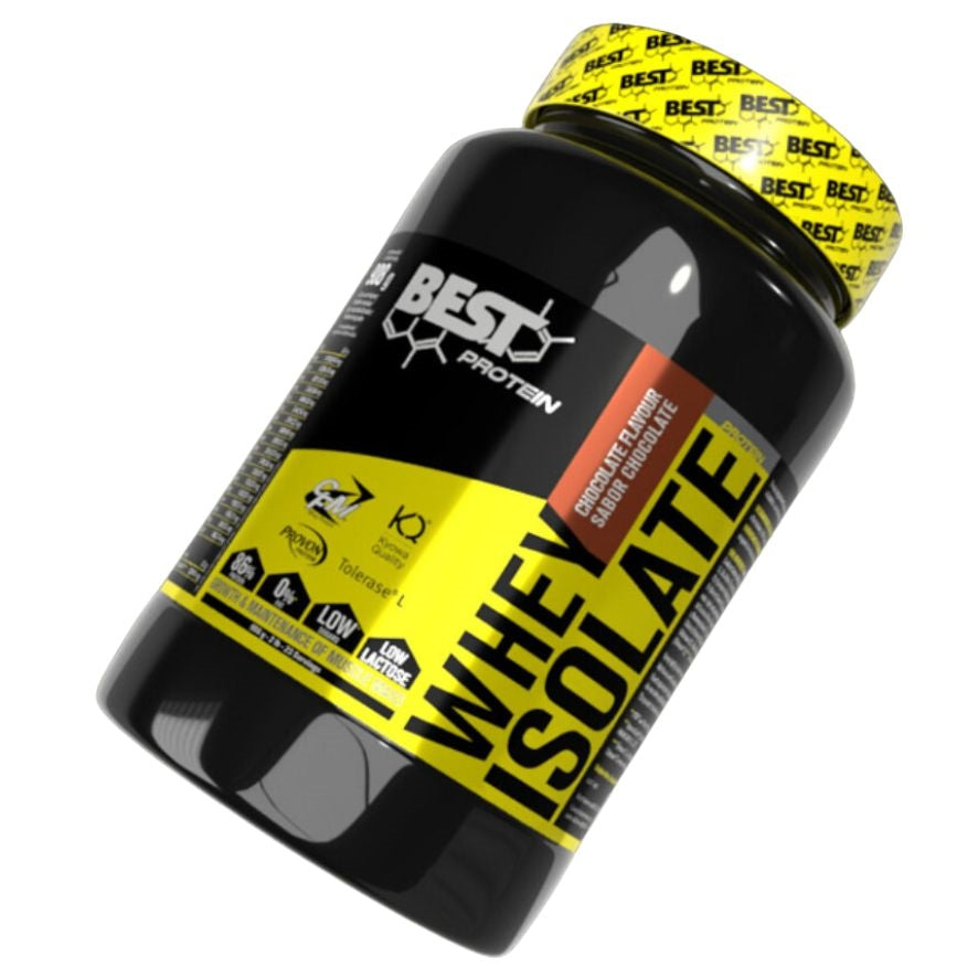 Proteina de Suero Whey Isolate Chocolate 908gr Best Protein
