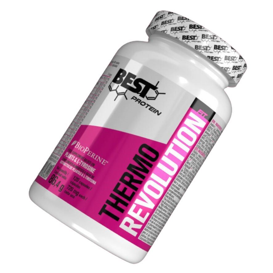Quemagrasas Thermo Revolution Neutro 120caps Best Protein