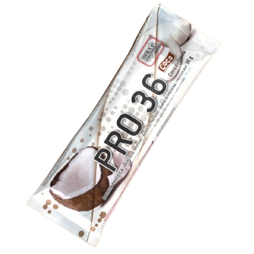 Barrita Proteica 36% Pro 36 Coco 24x35gr Best Protein